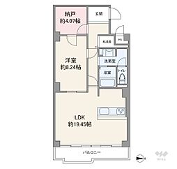 間取図画像 1SLDK