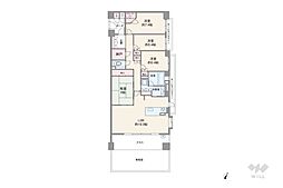 ステイツ箕面 4LDKの間取図画像