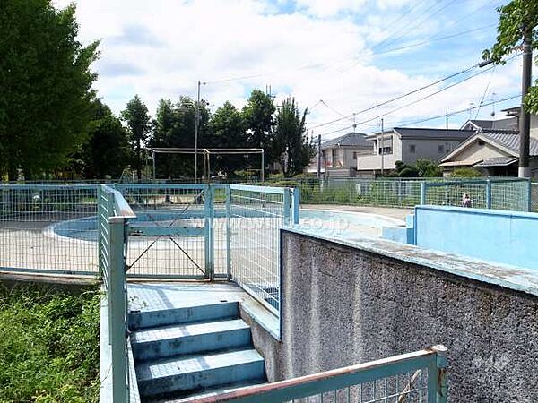 桜ヶ丘児童水遊び場の外観
