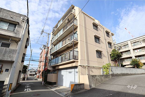 【外観】「清風荘レックスマンション」は、阪急宝塚線「石橋阪大前」駅から徒歩9分です。