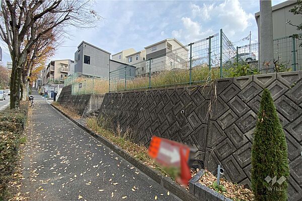 物件（北西側から）［2025年12月8日撮影］敷地面積は491?！建築条件無です！