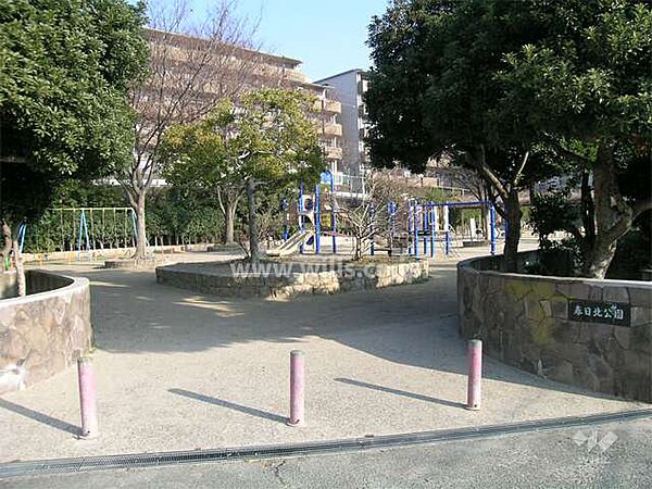 春日北公園の外観
