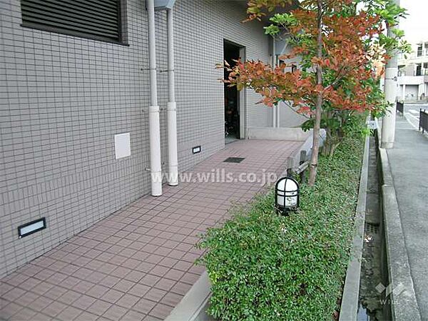 屋内にある駐輪場