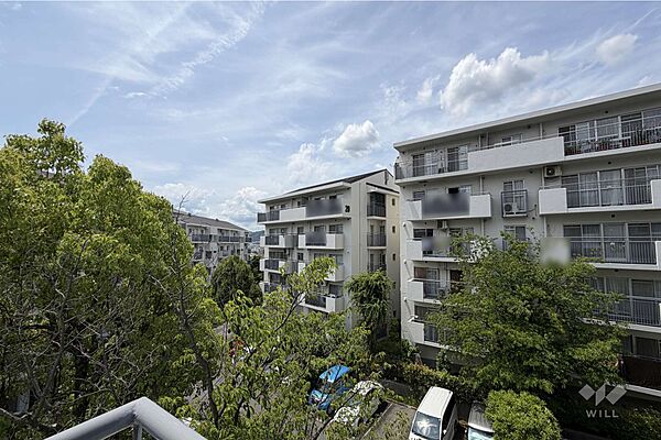 バルコニーからの眺め（西方向）［2026年6月5日撮影］