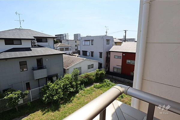 バルコニーからの眺め（南西方向）［2026年5月7日撮影］