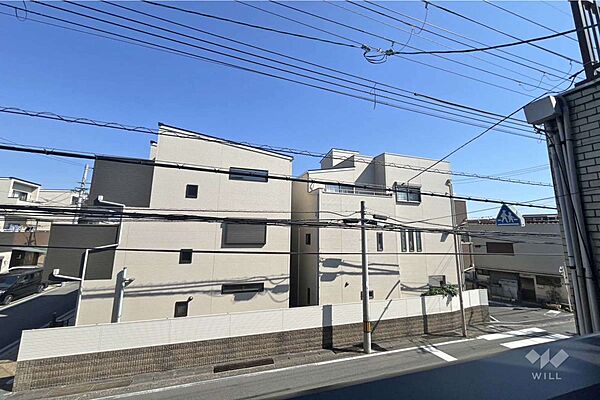バルコニーからの眺め（南東方向）［2026年8月24日撮影］