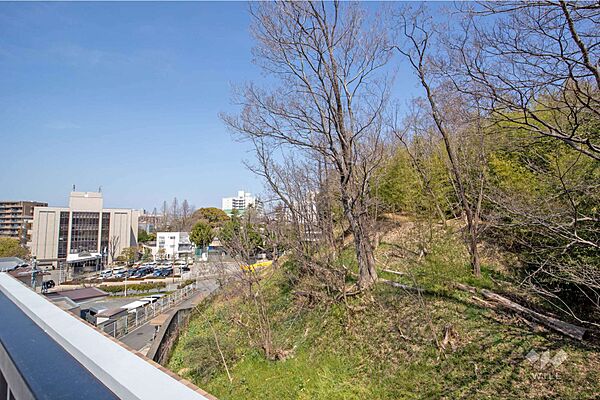 バルコニーからの眺め（東側北方向）［2026年8月27日撮影］
