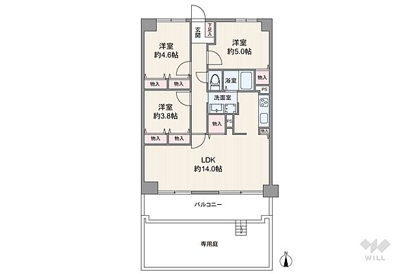 間取り：327002374465