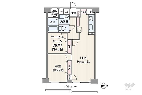 間取り：327002857484