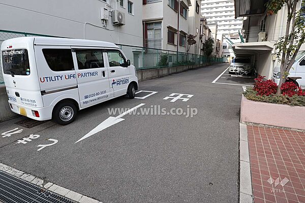 駐車場出口