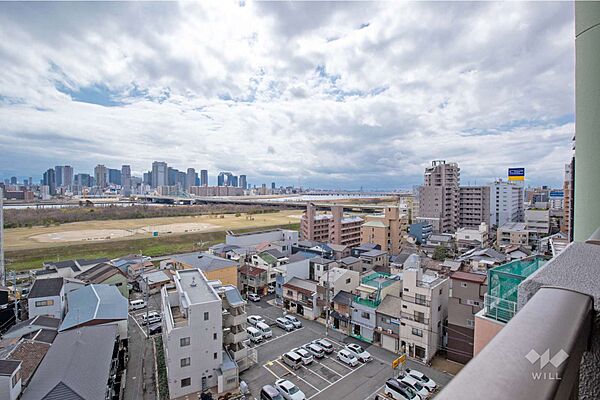 バルコニーからの眺め（南西方向）［2026年3月19日撮影］