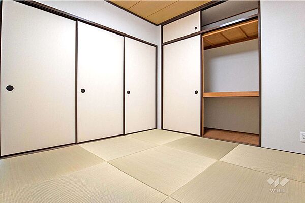 北西側和室客間に使ったり、お子様のちょっとした遊びスペースとしてもお使いいただけます。