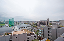 10階×眺望良好の開放感