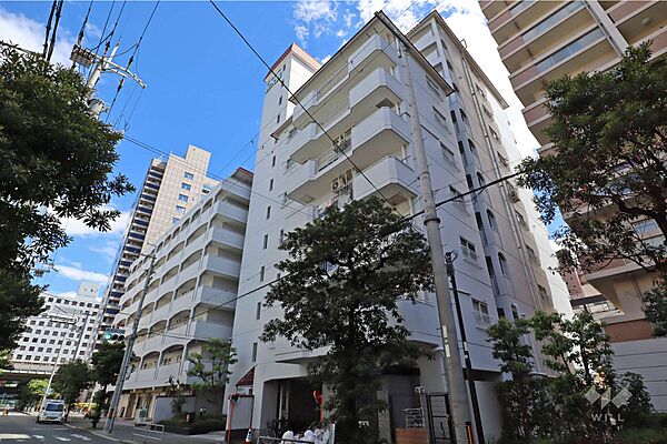 シャトー新大阪の外観（北西側から）