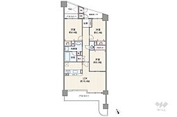 間取図画像 3LDK