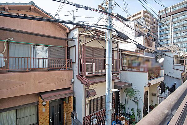 バルコニーからの眺め（2階西側北西方向）［2026年3月27日撮影］