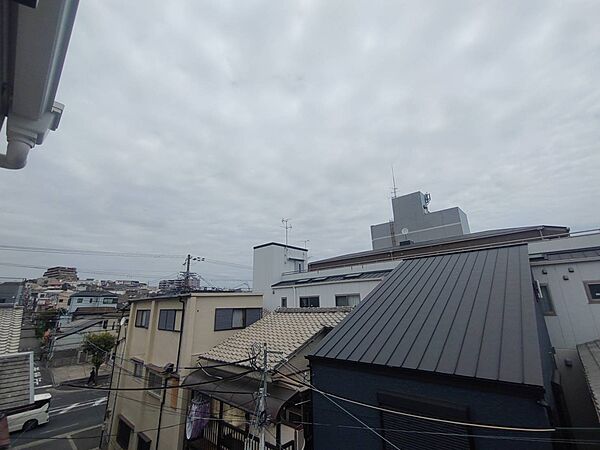 バルコニーからの眺め（北方向）