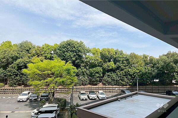 バルコニーからの眺め（北方向）［2026年4月18日撮影］