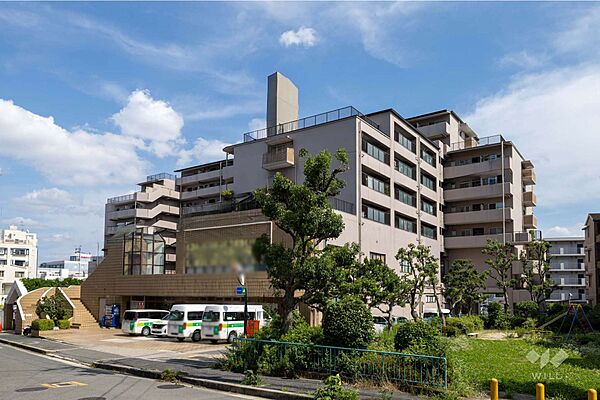 メロディーハイム吹田青葉丘の外観（北側から）