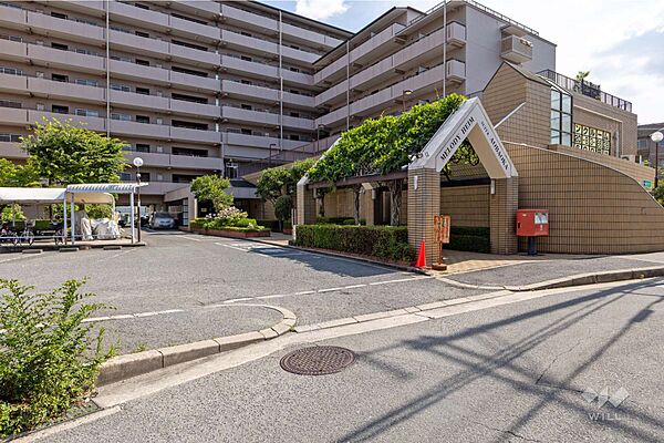 駐車場の出入口
