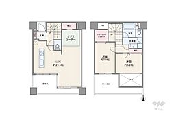 ル・グランデ新大阪南 2LDKの間取図画像