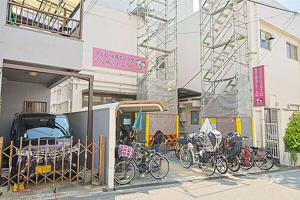福島区子ども・子育てプラザの外観