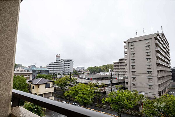 バルコニーからの眺め（北東方向）［2026年6月23日撮影］