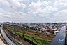 バルコニー：バルコニーからの眺め（北東側東方向）高い建物もなく、開放感がございます。
