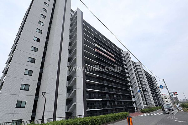 シティテラス神崎川駅前ノーブルテラスの外観(北東側から)