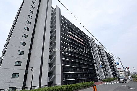 シティテラス神崎川駅前ノーブルテラスの外観(北東側から)