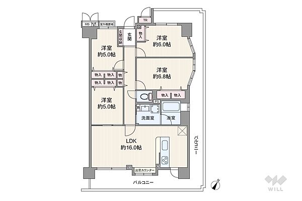 間取り：327002857580