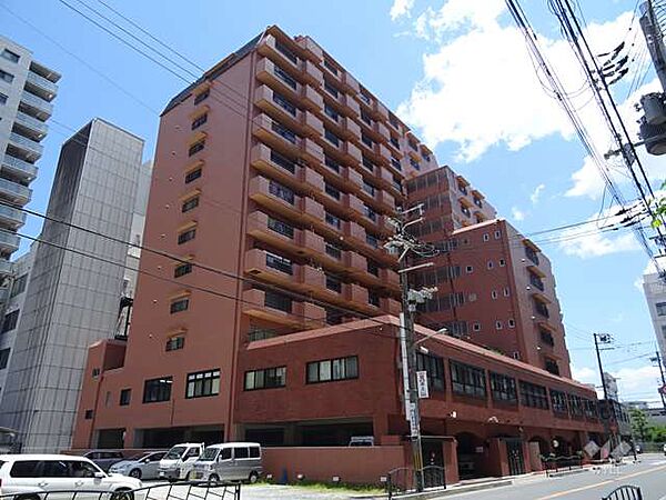 パルムハウス江坂の外観（北西側から）