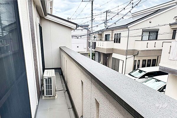北側バルコニー［2026年8月9日撮影］