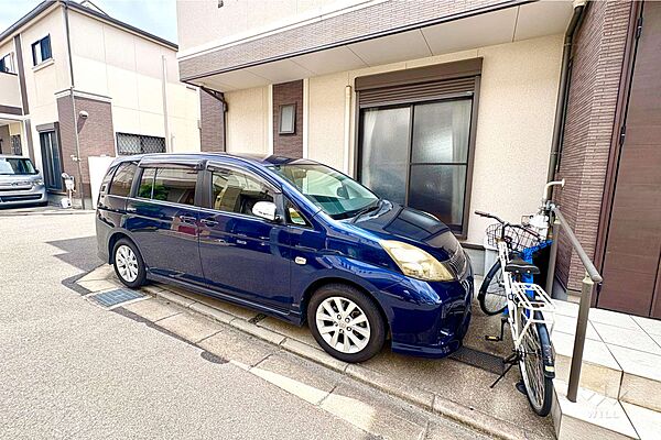 駐車スペース［2026年8月9日撮影］