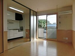 JR京葉線 蘇我駅 徒歩23分の賃貸アパート 2階1LDKのリビング/ダイニング