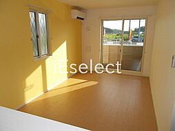 JR外房線 茂原駅 3.4kmの賃貸アパート 1階1LDKのリビング/ダイニング