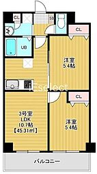 FOUR SIDE さくら公園前 2LDKの間取図画像