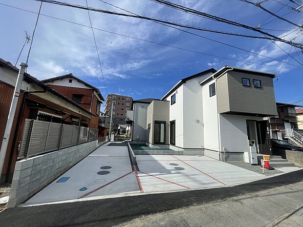 お車通りの少ない、閑静な住宅街!