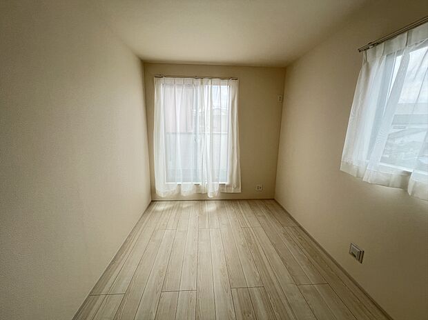 全室2面採光で明るい室内