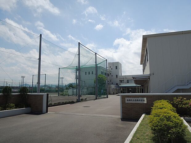 函南町立函南中学校まで（2500m）