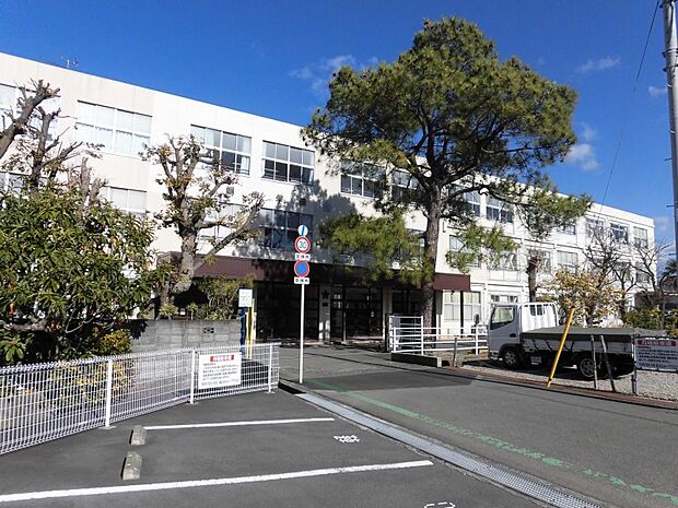 沼津市立大岡中学校まで（1060m）