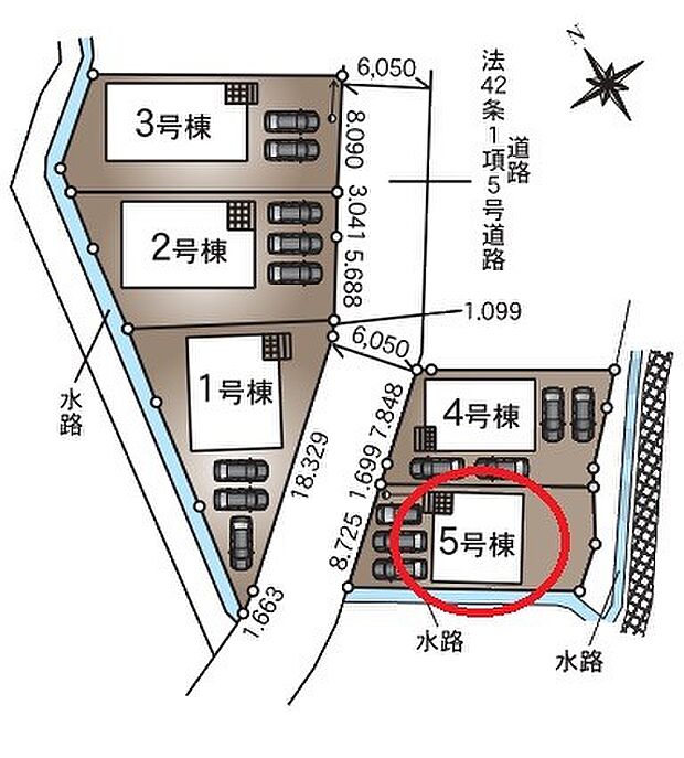 5号棟　カースペース並列3台可！