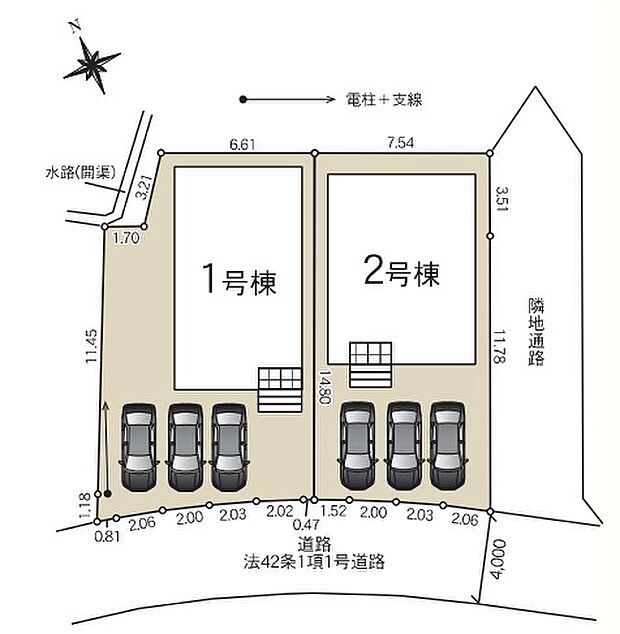 2号棟 カースペース3台可