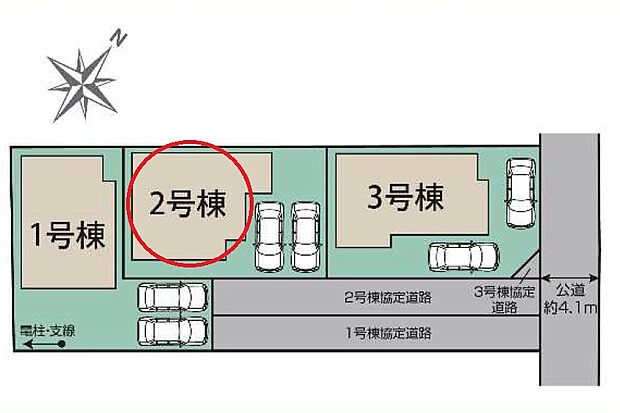 2号棟 カースペース2台可