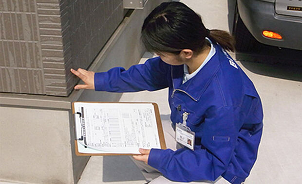 引渡しから6ヶ月後、2年後、5年後、10年後の計4回、定期点検を実施しています