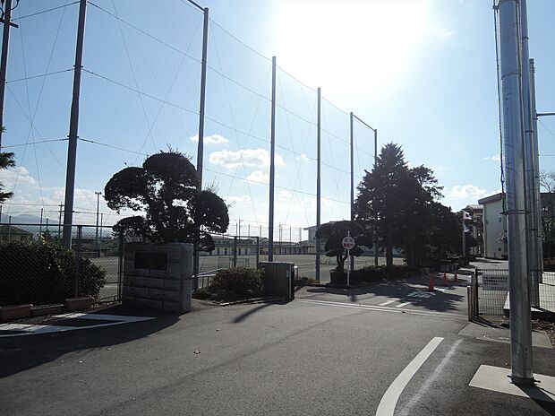 御殿場市立原里中学校まで（1400m）