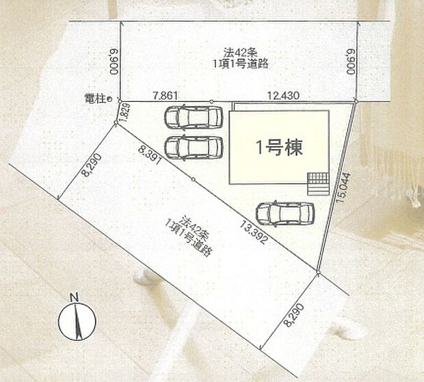 カースペース3台可！全1棟のご紹介！