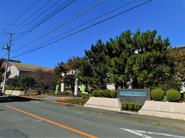 沼津市立第一中学校まで（395m）