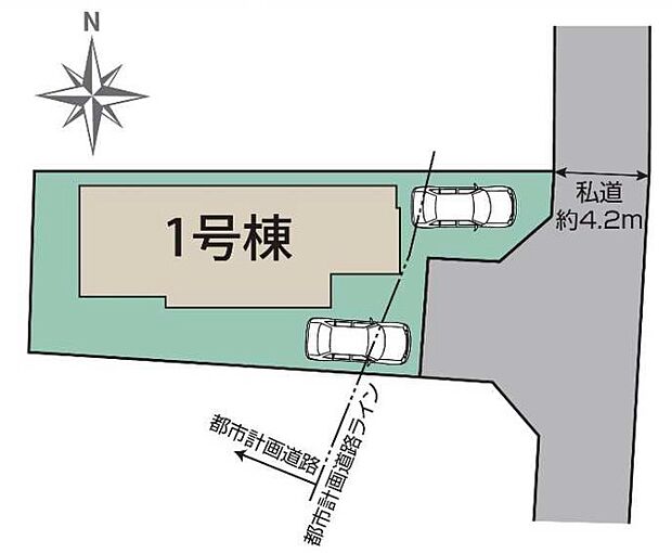 全1棟の販売です。カースペース2台可！