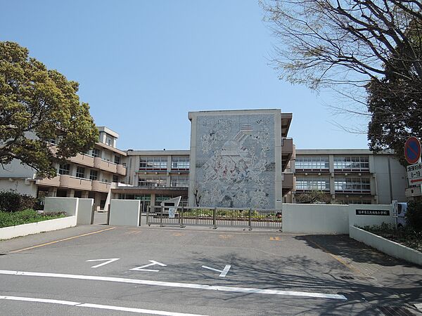 大岡南小学校まで（1020m）